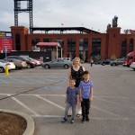 Outside Busch Stadium